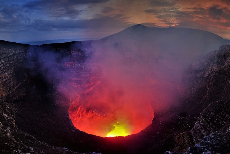 Кратер вулкана, Манагуа