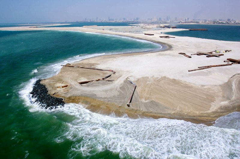 Строительство острова, Дубай