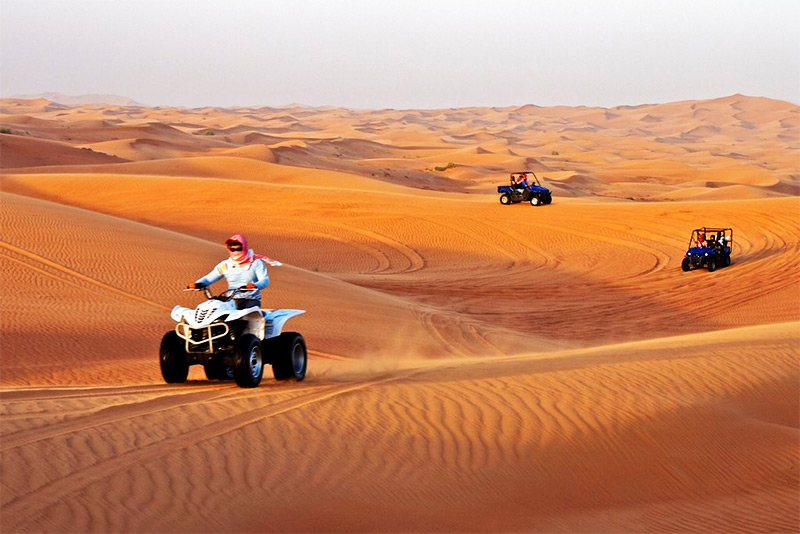 Сафари на багги/квадроцикле в пустыне в Дубае