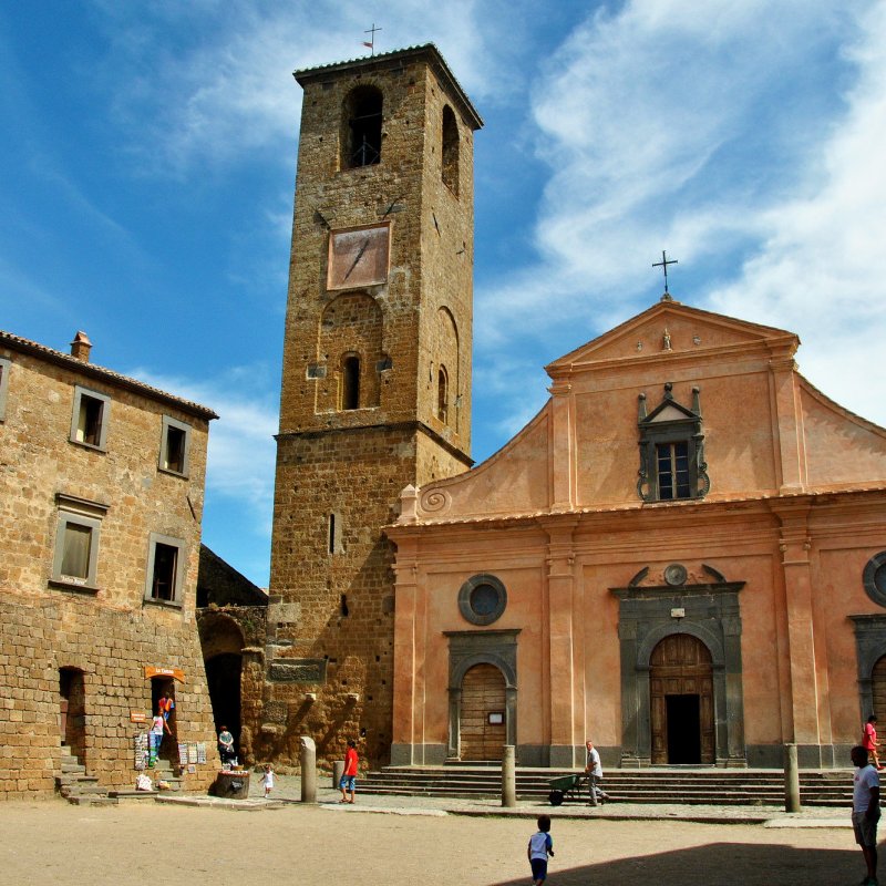Церковь Сан Донато. Чивита ди Баньореджо.