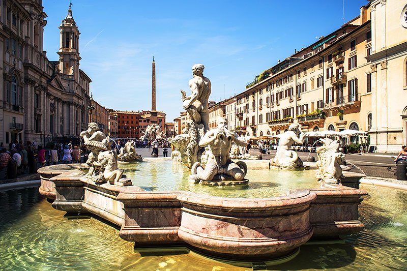 Fontana del Moro, Рим