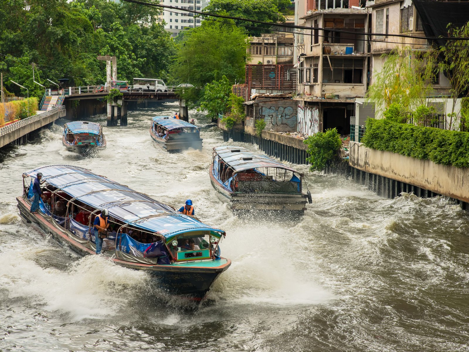 Как покататься на лодке по каналам Бангкока в Бангкоке