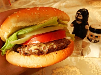 Попробовать кэмэлбургер — сэндвич с верблюжатиной в Дубае