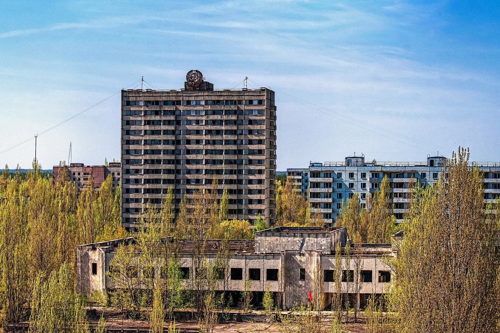 Шестнадцатиэтажка СССР, Чернобыль
