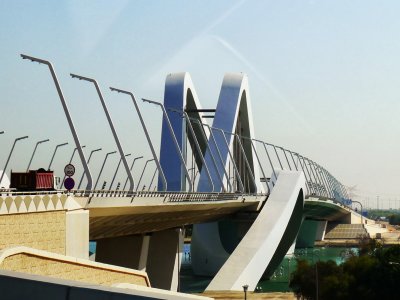 Мост шейха Зайда в Абу-Даби