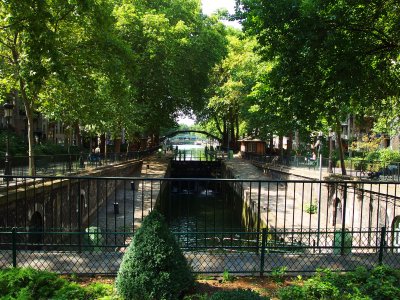 Канал Сен-Мартен в Париже