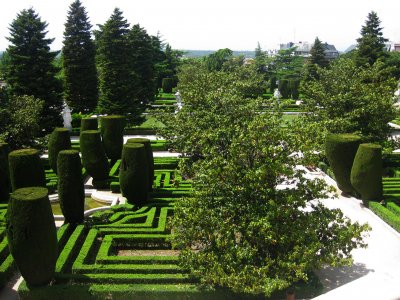 Сады Сабатини в Мадриде