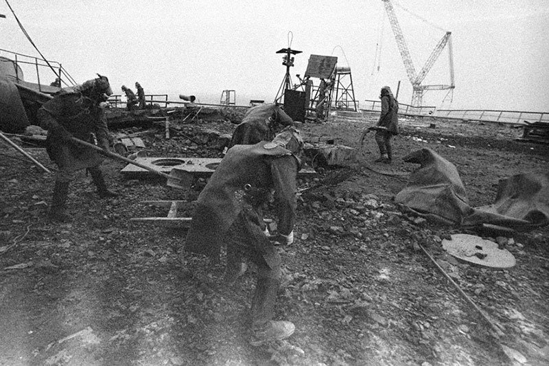 Ликвидаторы аварии на Чернобыльской АЭС
