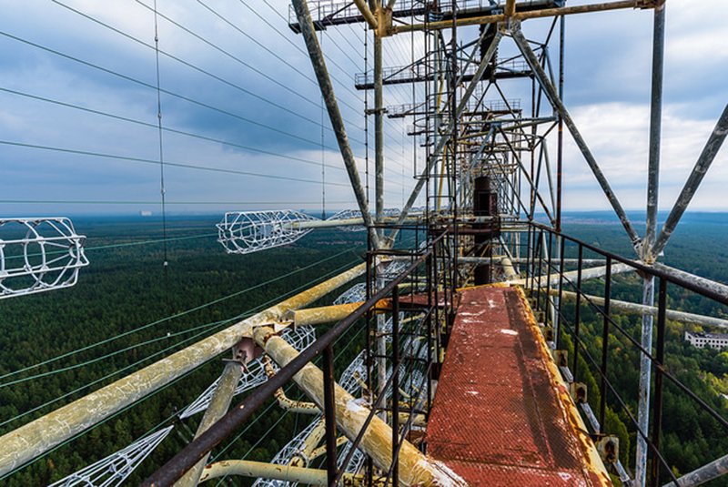 Радиолокационная станция Дуга, Чернобыль
