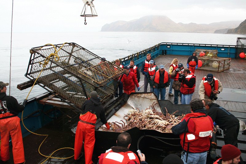 Ловля крабов в Беринговом море, Джуно