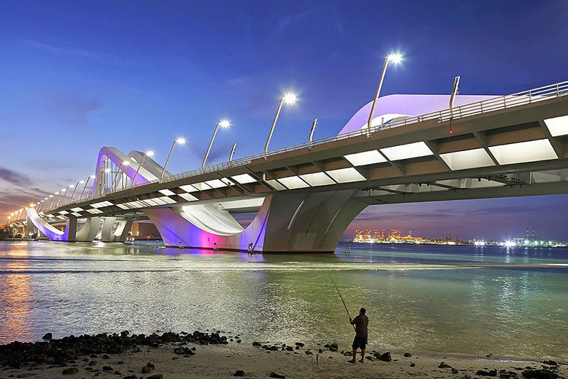 Мост шейха, Абу-Даби