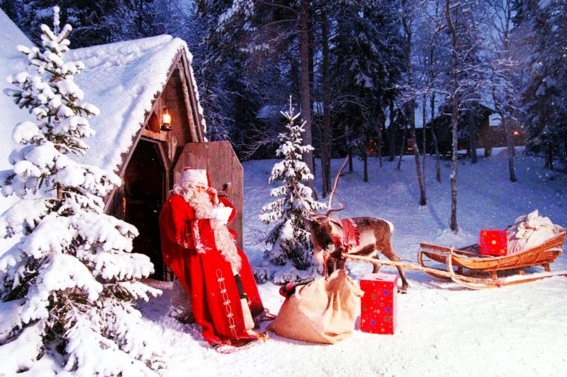 Санта Клаусу можно писать письма с пожеланиями к Рождеству, Рованиеми
