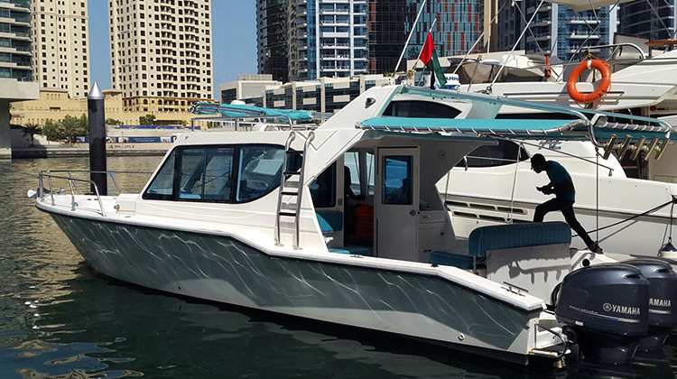 41-футовая яхта в Дубае