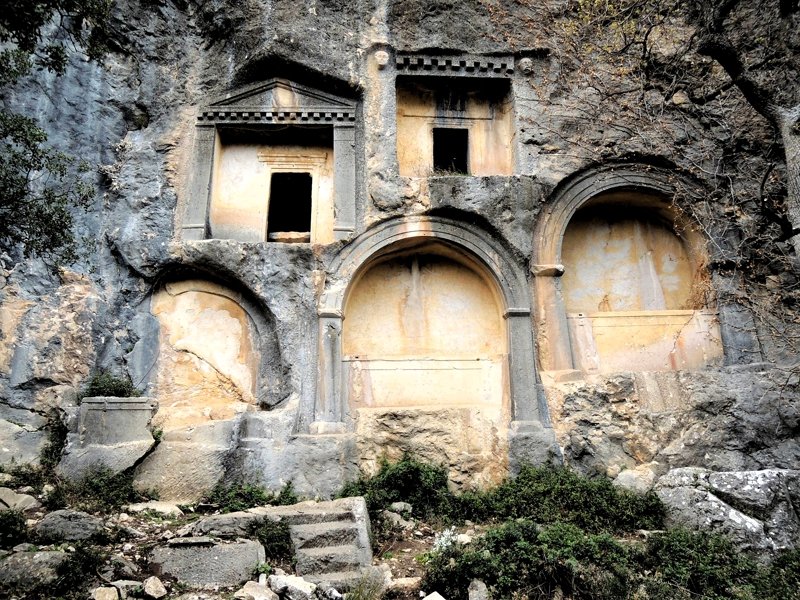 Руины города Термессос