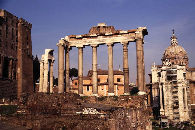 Храм Сатурна, Рим