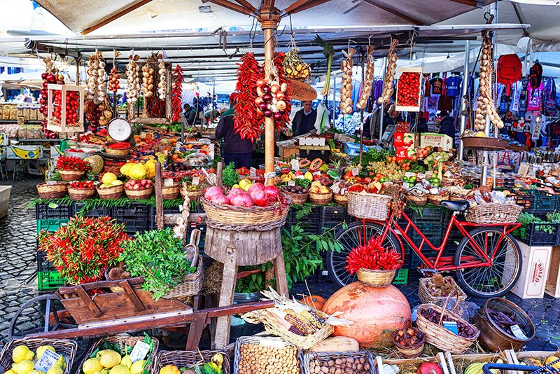 Рынок на Кампо деи Фиори, Рим