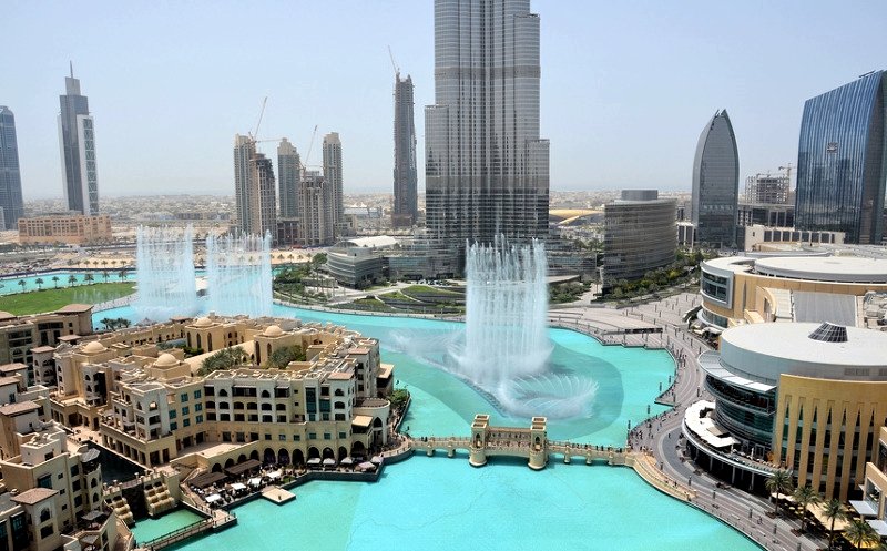 Шоу поющих фонтанов, Дубай