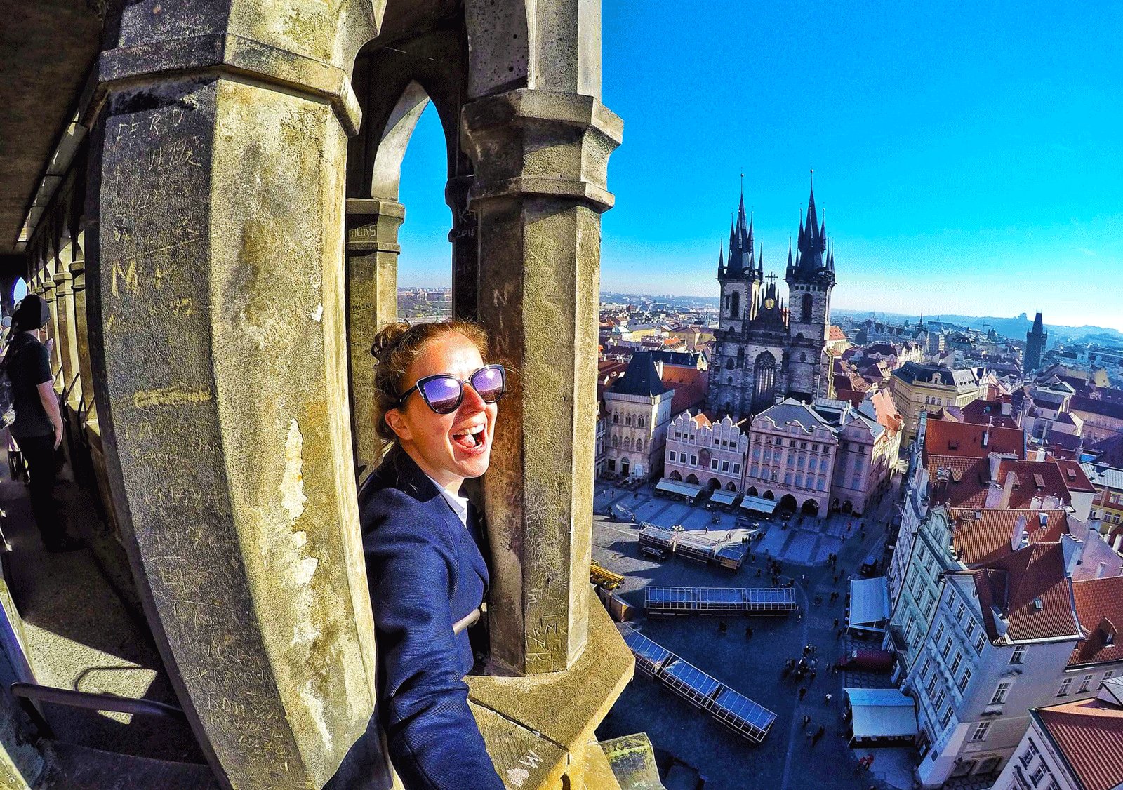 Как забраться на башню Староместской Ратуши в Праге