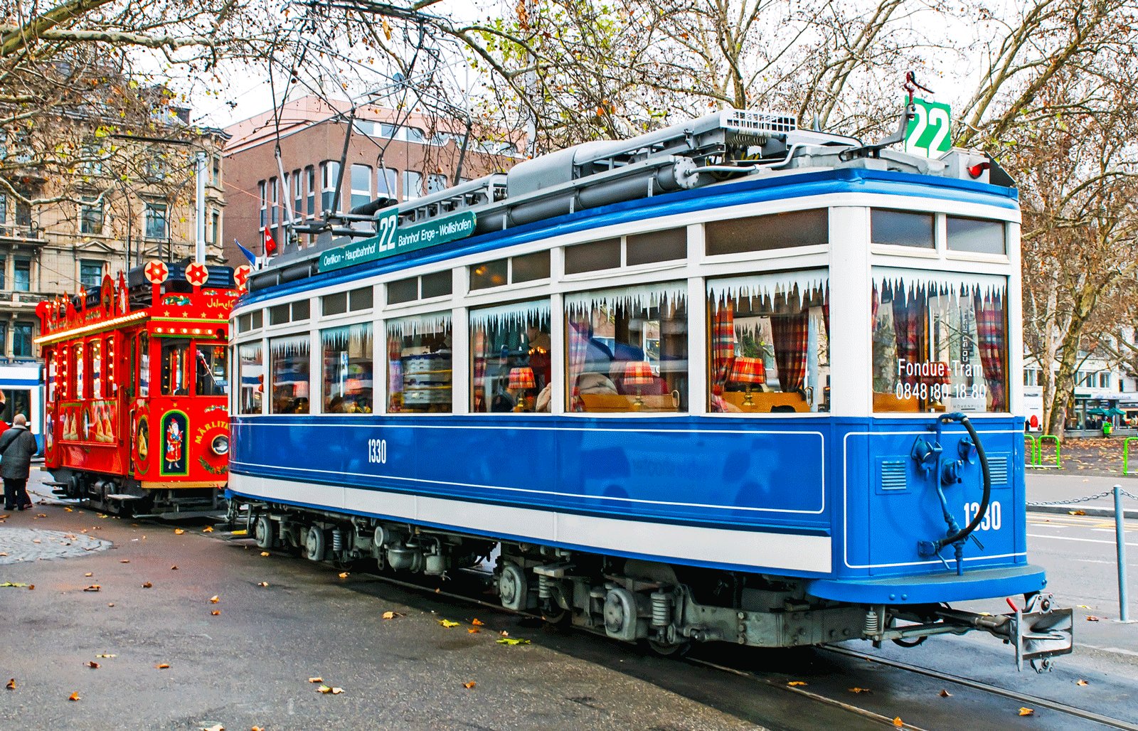 Как покататься на Фондю-Трамвае в Цюрихе