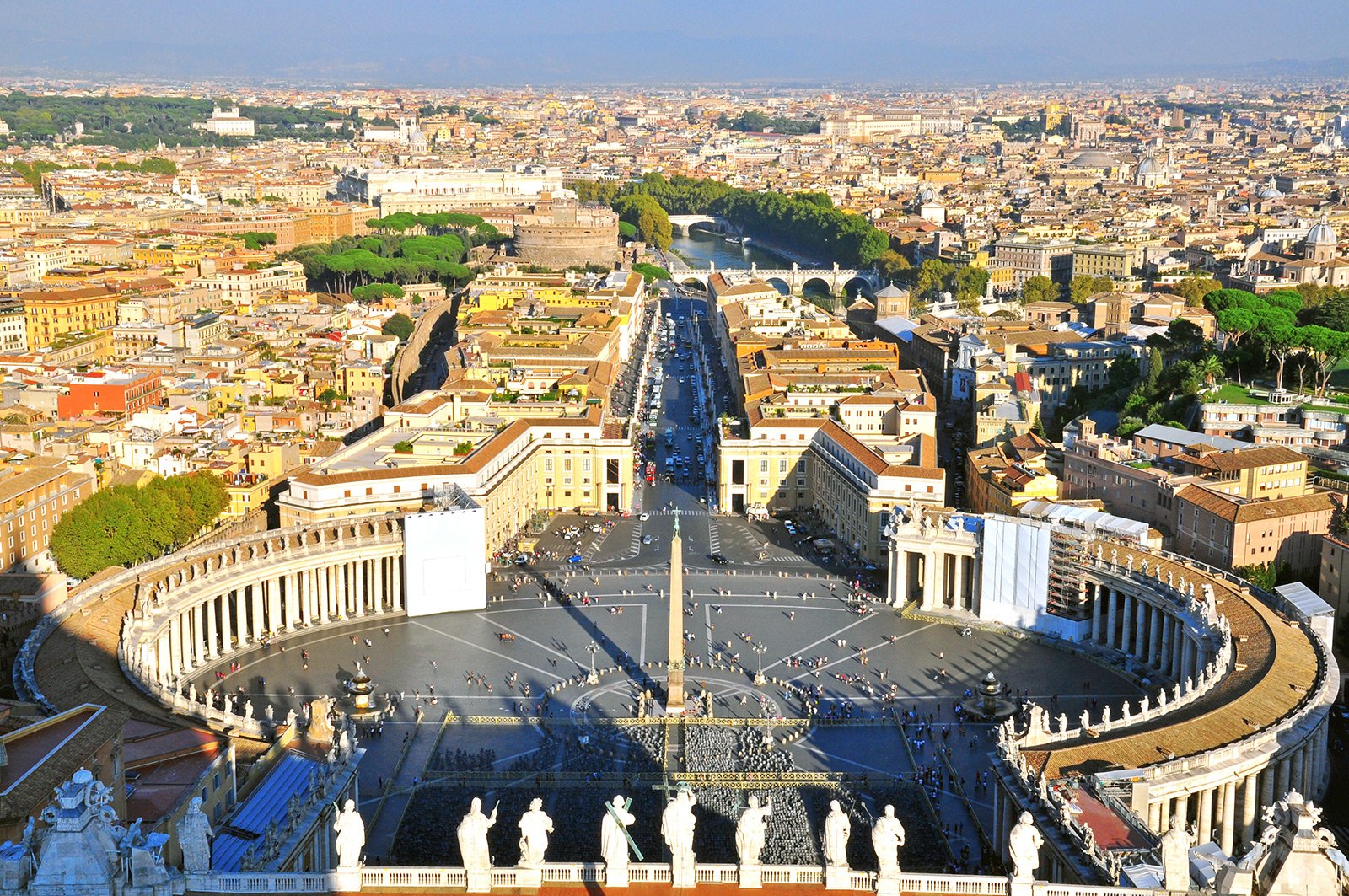 Как увидеть Рим и Ватикан с крыши собора Святого Петра в Ватикане