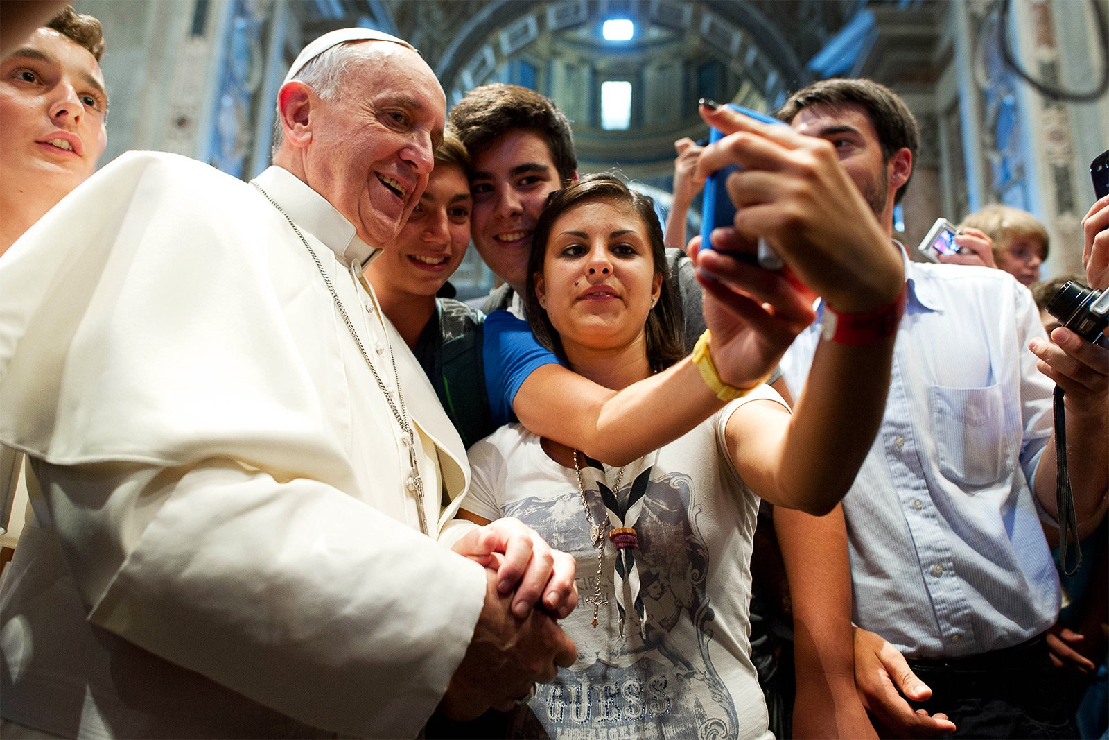Как сделать селфи с Папой Римским в Ватикане
