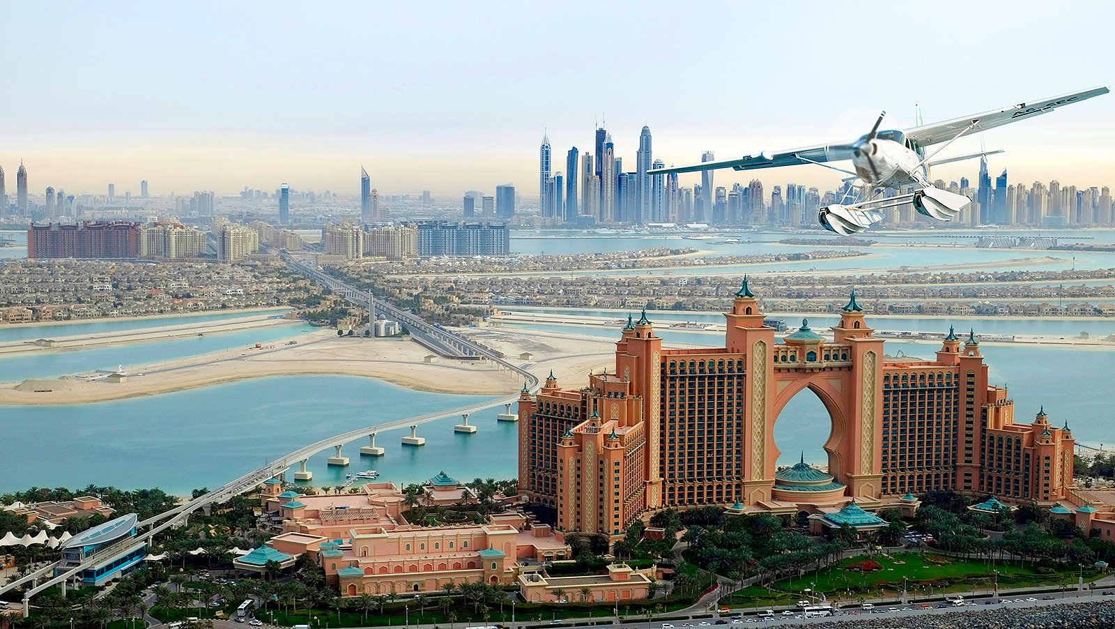 Как полетать на гидроплане в Дубае