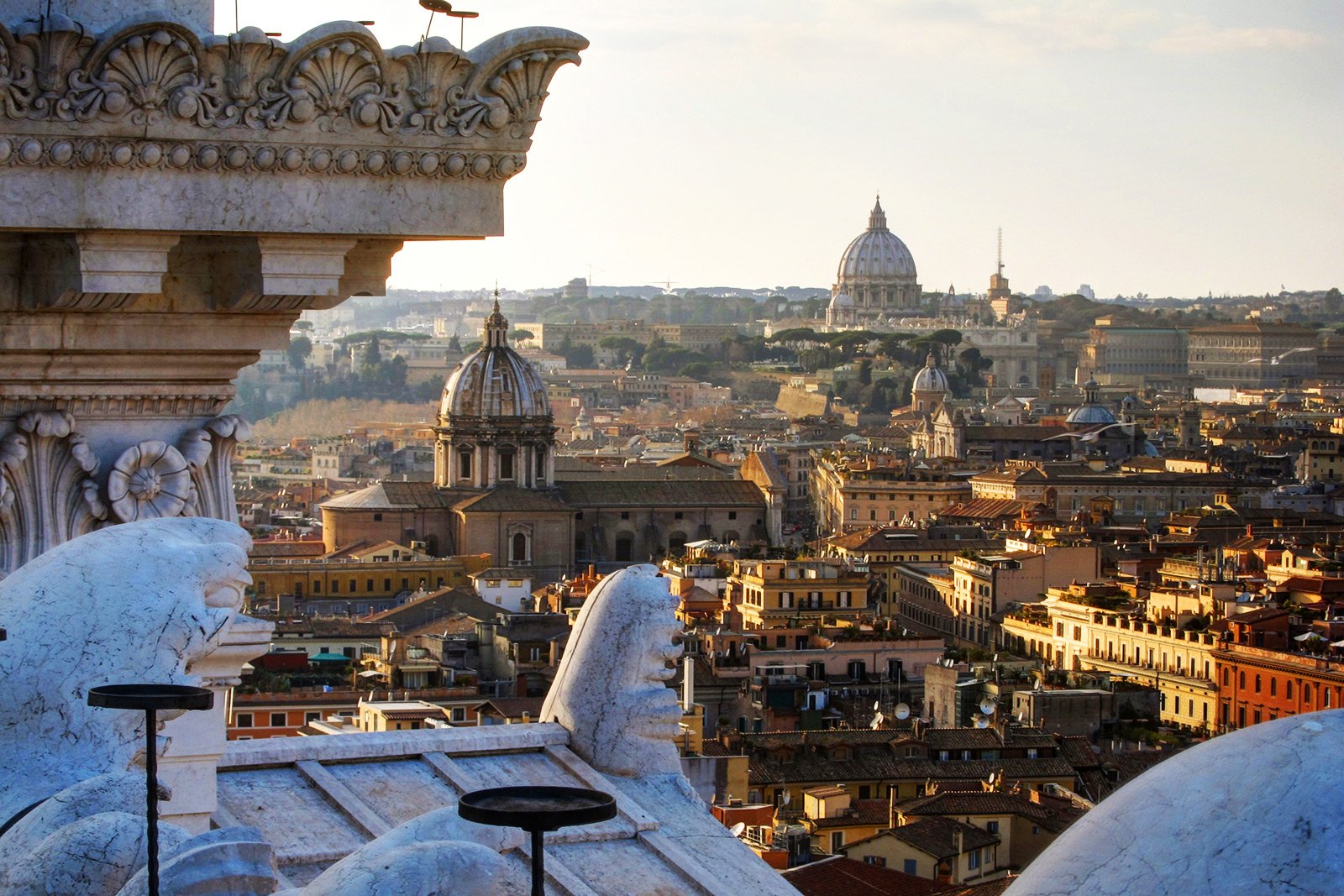 Как подняться на крышу Витториано в Риме