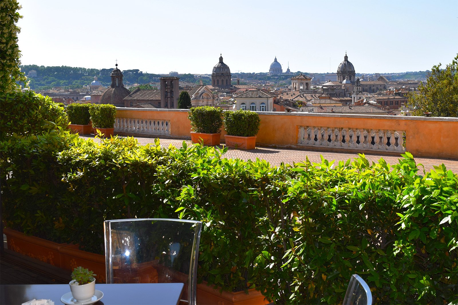 Как выпить кофе на одной из лучших террас Рима в Риме