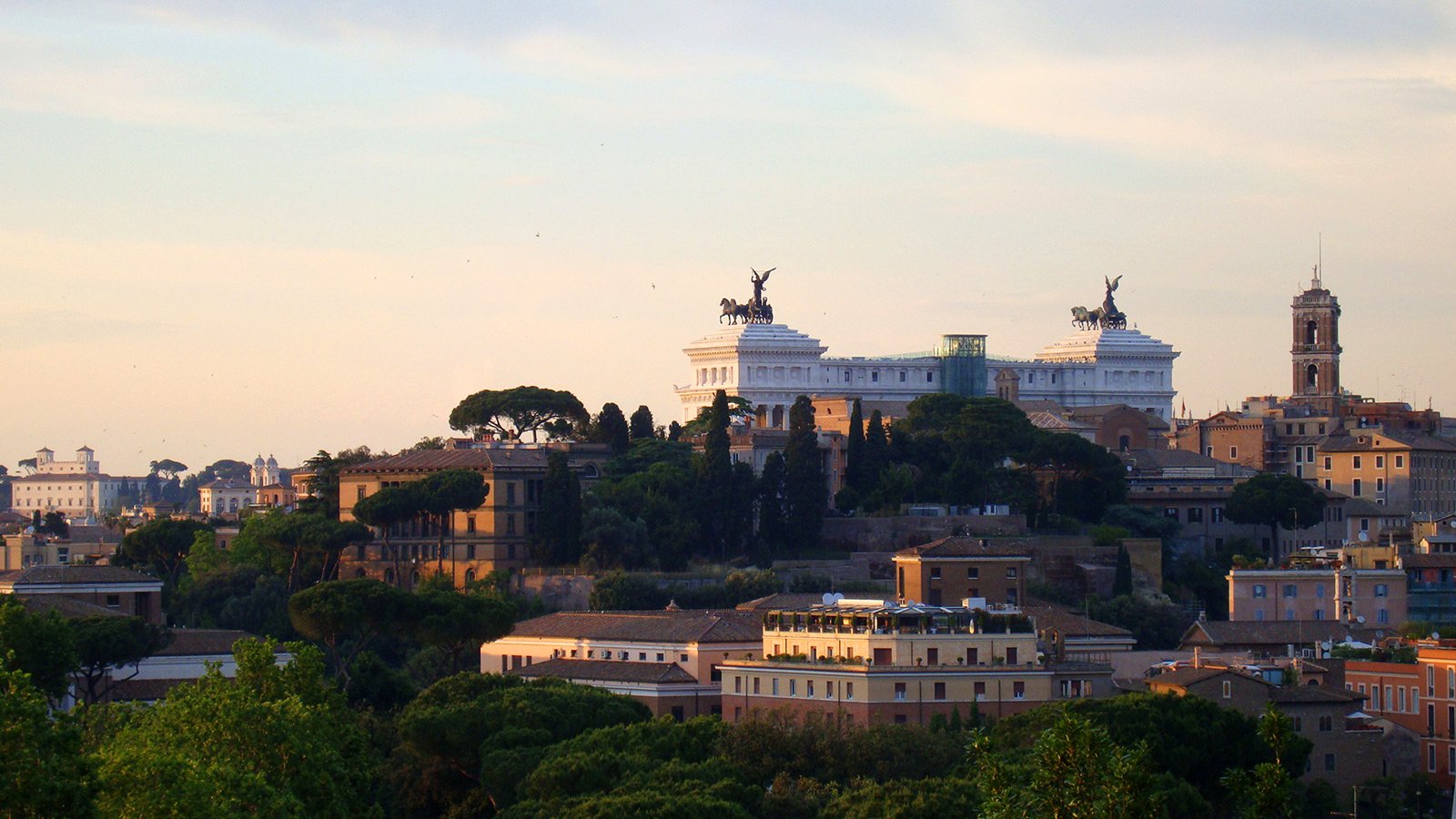 Как подняться на холм Яникул в Риме