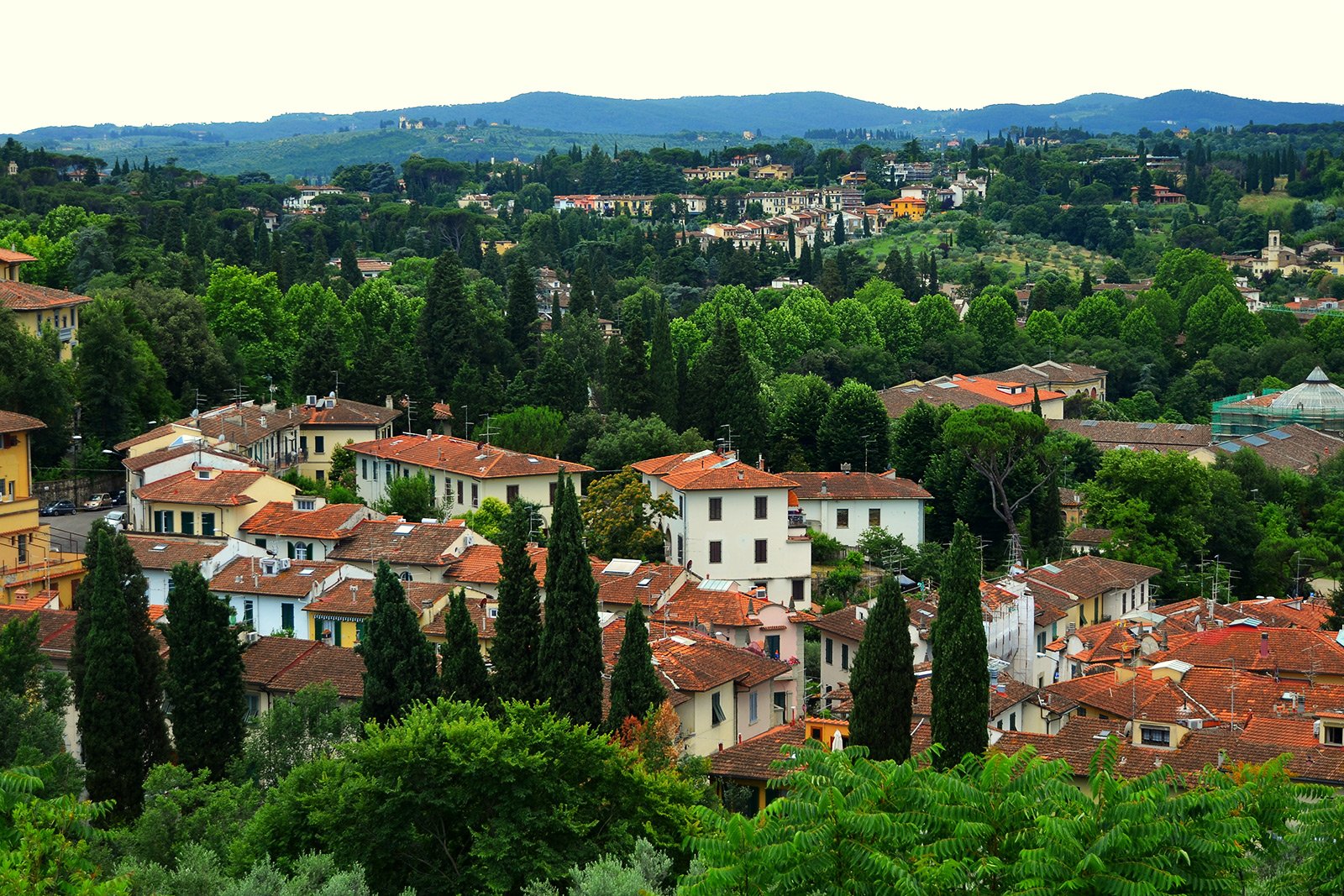 Как увидеть панораму города из Садов Боболи во Флоренции