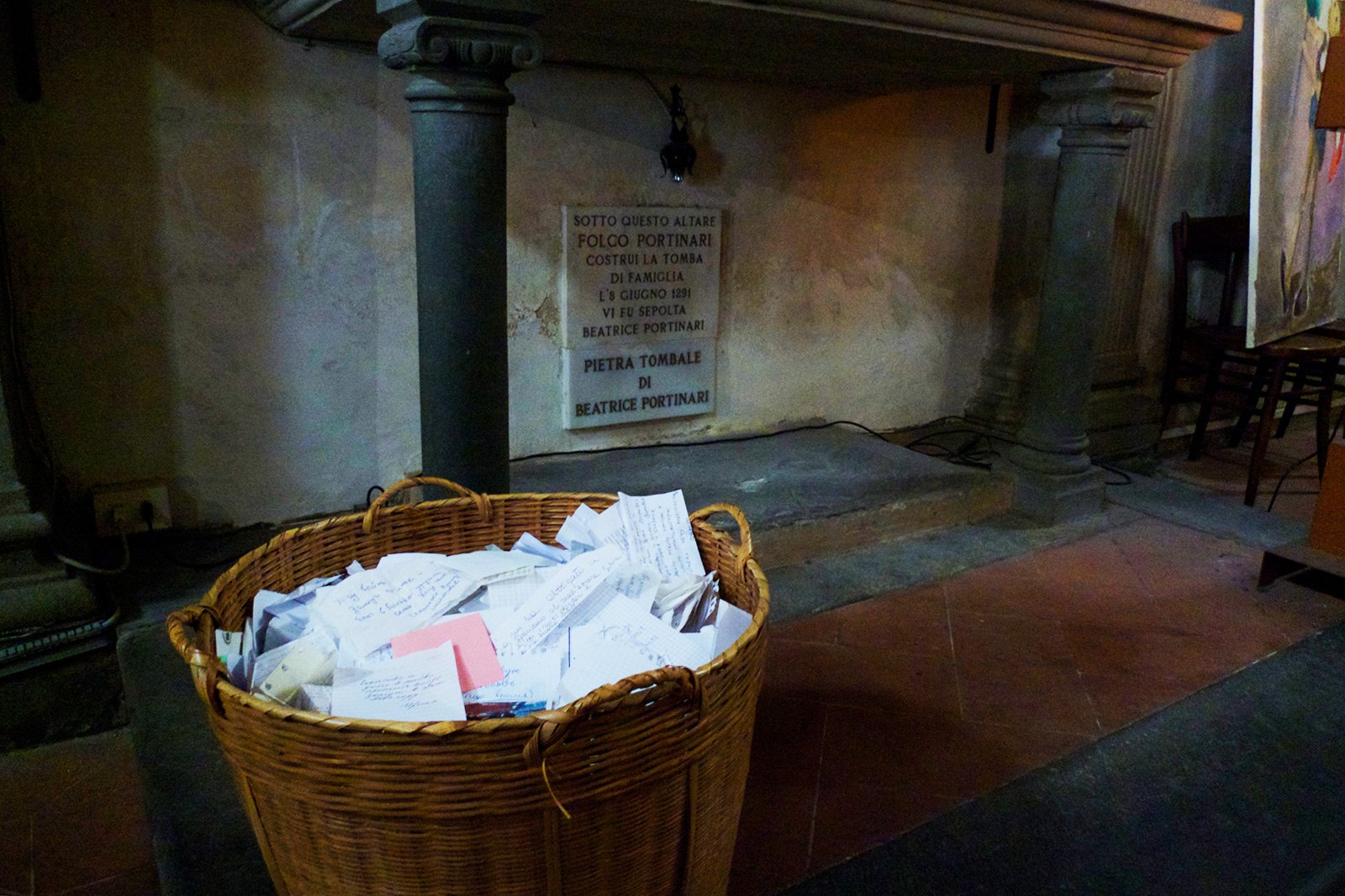 Как оставить любовную записку у могилы Беатриче во Флоренции