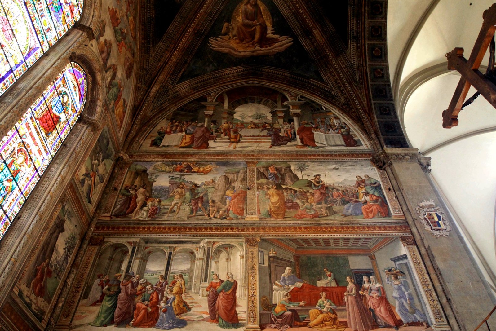 Как посмотреть на фрески в церкви Санта-Мария-Новелла во Флоренции