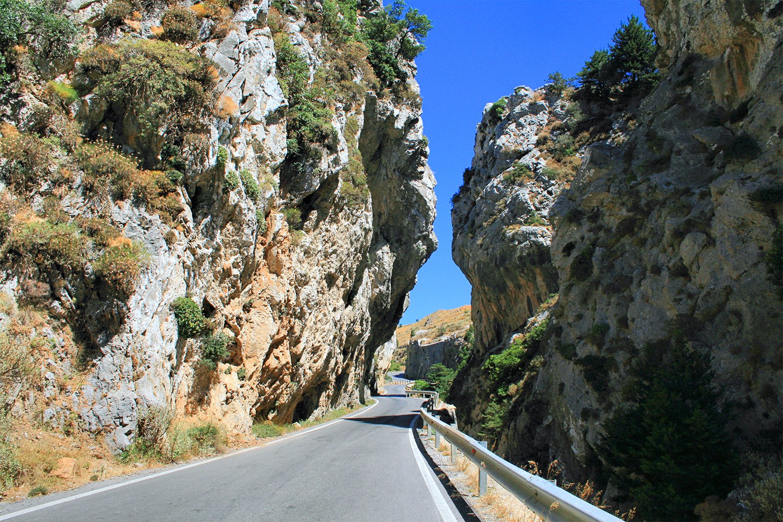 Как проехать живописной дорогой Коксаре-Превели на Крите