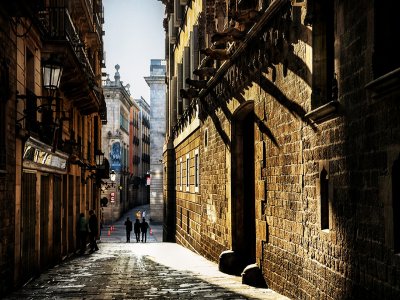 Заблудиться в Готическом квартале в Барселоне