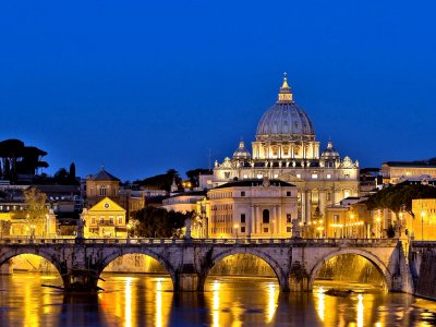 Погулять по Ватикану ночью в Ватикане
