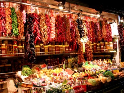 Поторговаться на рынке Бокерия в Барселоне