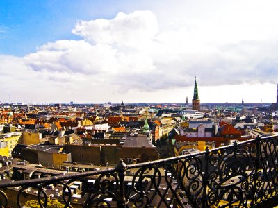 Подняться на Круглую Башню в Копенгагене