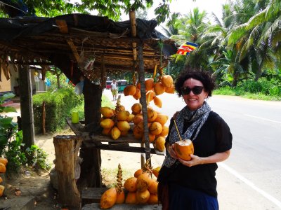Попробовать сок королевского кокоса в Коломбо