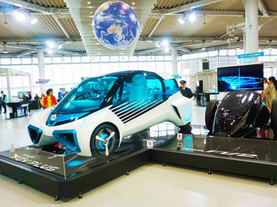 Увидеть автомобиль будущего от Тойота в Токио