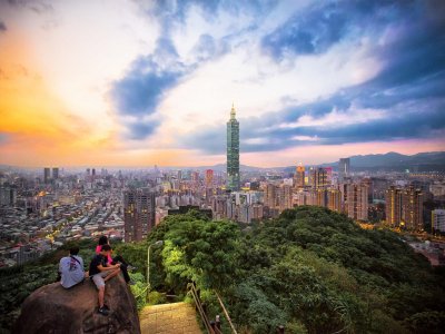 Встретить закат на Слоновой горе в Тайване