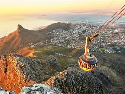 Подняться на канатке на самую высокую гору в Кейптауне