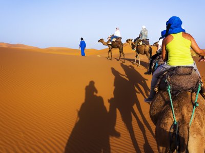 Покататься на верблюде по Сахаре в Марракеше