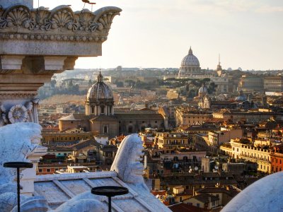 Подняться на крышу Витториано в Риме