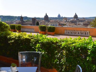 Выпить кофе на одной из лучших террас Рима в Риме