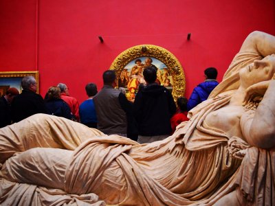 Увидеть мировые шедевры в галерее Уффици во Флоренции