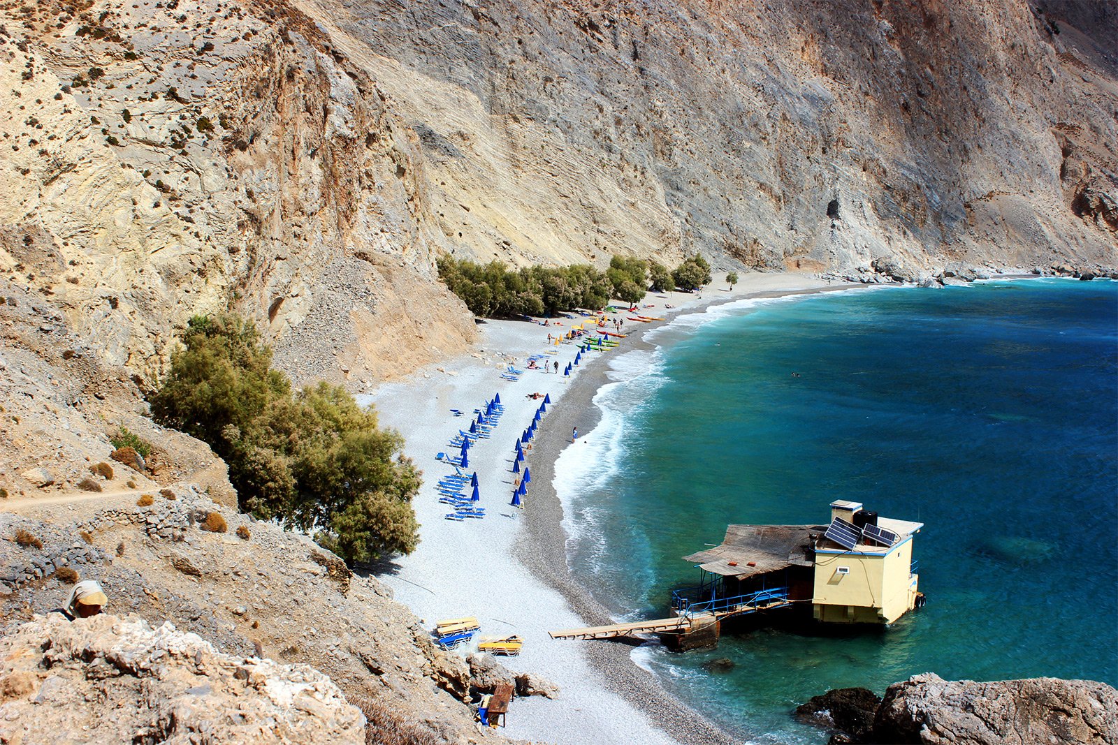 Пляж Глика Нера, Крит
