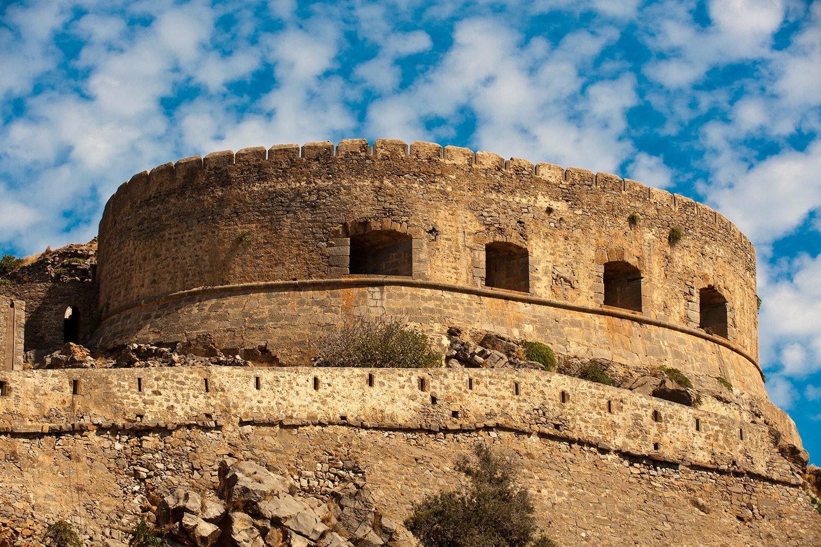 Крепость Спиналонга, Крит
