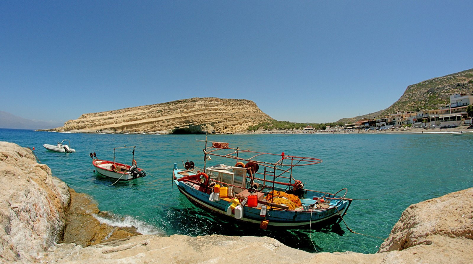 Пляж Матала, Крит