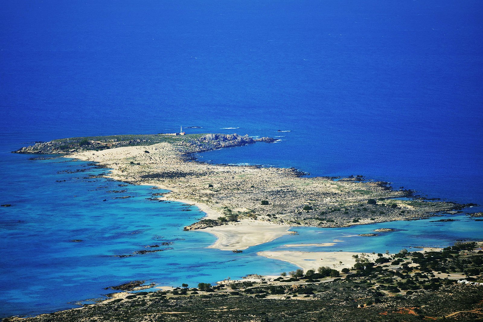 Остров Элафониси, Крит