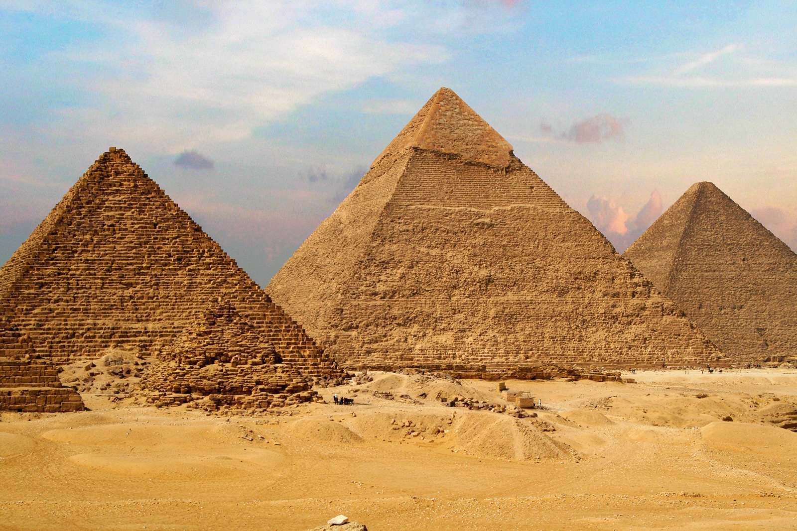 Великие пирамиды Гизы, Каир